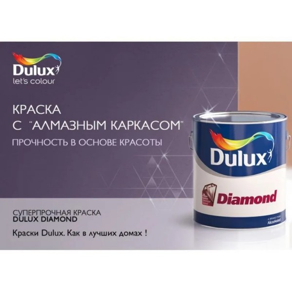 КРАСКА DULUX PROFESSIONAL DIAMOND МАTT BC 2.25Л для стен и потолков купить с доставкой