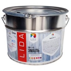 Эмаль ПФ-115 LIDA, 10кг