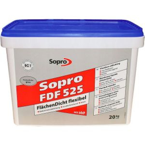 Гидроизоляция Sopro FDF 525, 20кг купить с доставкой