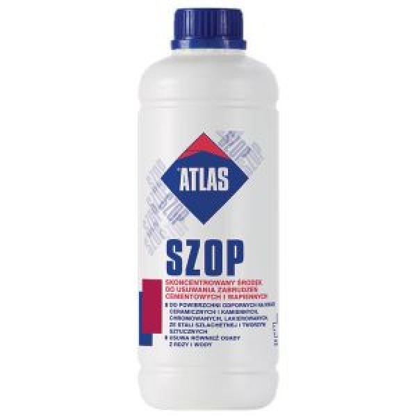 Atlas Szop очиститель остатков цементных растворов, 1л купить с доставкой
