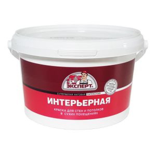 Краска Эксперт Интерьерная, 3кг купить с доставкой