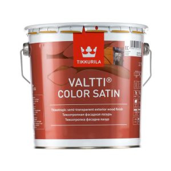 Tikkurila Valtti Color Satin, 2.7л купить с доставкой