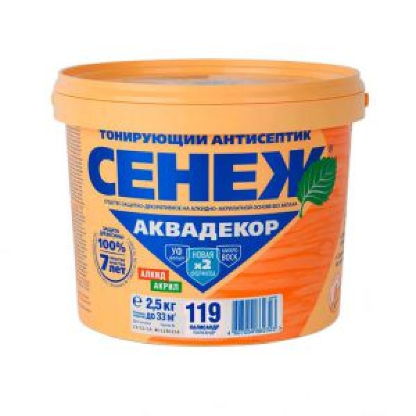 Сенеж Аквадекор, 2.5кг купить с доставкой