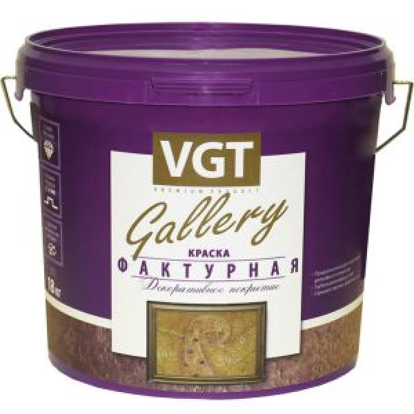 Краска фактурная VGT, 18кг купить с доставкой