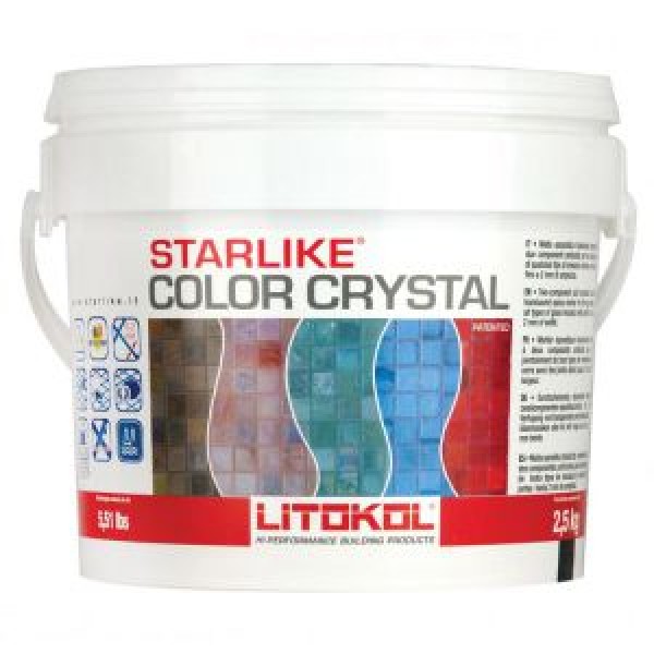 Затирка Литокол Color Crystal EVO, 2.5кг купить с доставкой
