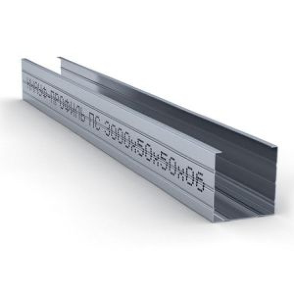 Профиль Knauf стоечный,3000х50х50 металл 0,6 мм купить с доставкой