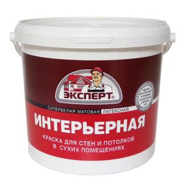Краска Эксперт Интерьерная, 7кг купить с доставкой