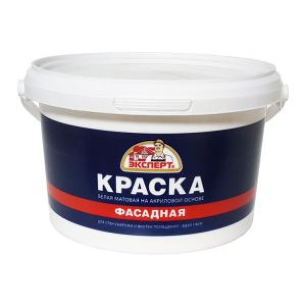 Краска Эксперт Фасадная, 3кг купить с доставкой