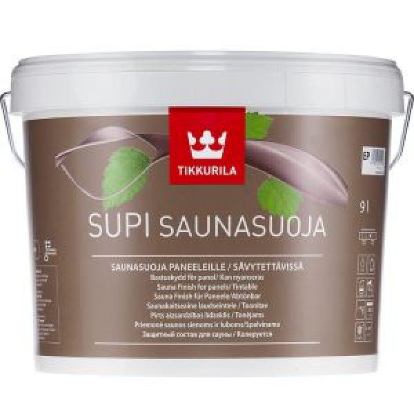 Tikkurila Супи Саунасуоя для бани, 9л купить с доставкой