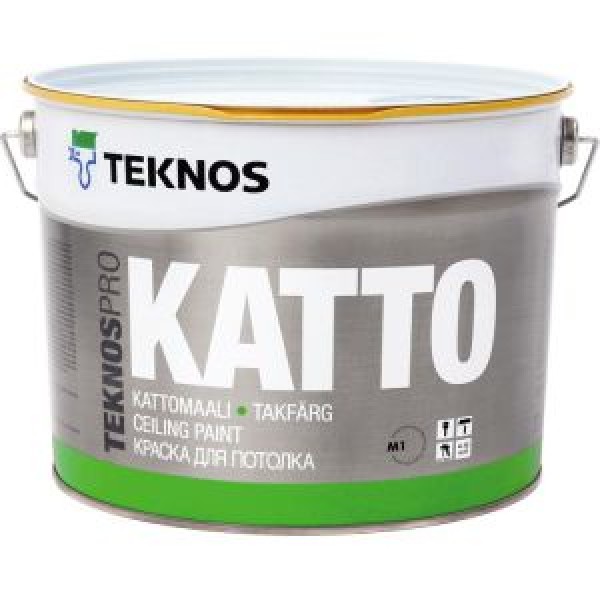 Краска Teknos Katto, 9л купить с доставкой