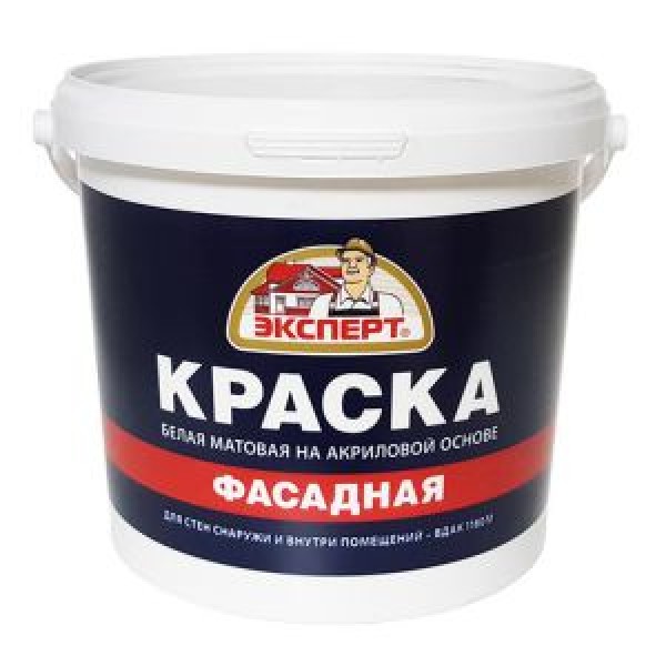 Краска Эксперт Фасадная, 7кг купить с доставкой