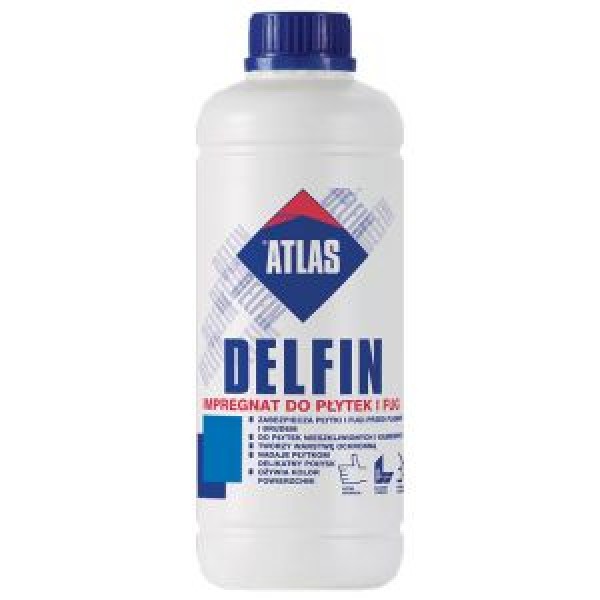 Защитное средство для плиточных швов Atlas delfin, 1л купить с доставкой