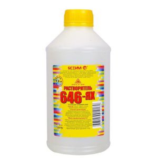 Растворитель 646 Ясхим, 1л купить с доставкой